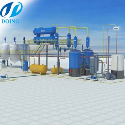 Used Motor Oil Refinery/Waste Oil Recycling Machine