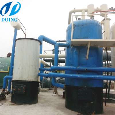 win-win cooperation Continuous waste engine oil refinery machine